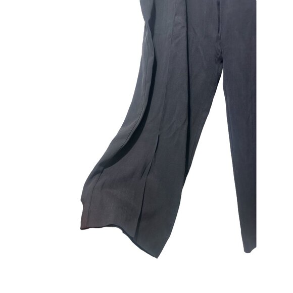 Tommy Bahama Silk Pleated Pants Mens Size 36x32 Black Relaxed fit Golf Preppy - Picture 7 of 13